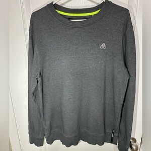 Moose Knuckles Men’s Grey Sweater